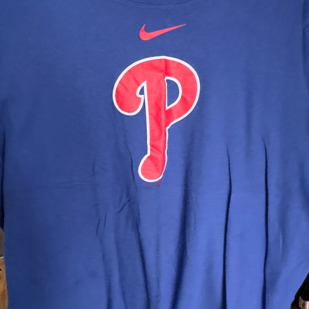 Nike Classic Phillies Blue Tee